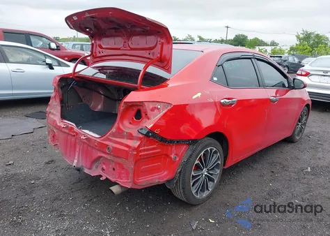 2015 Toyota Corolla Le z USA, uszkodzony, nr VIN 2T1BURHE0FC288960